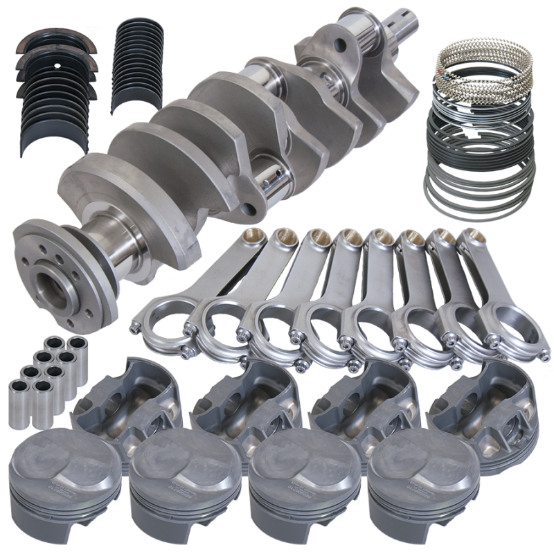 Eagle Chevy 454 4.250in Crank 6.385in H-Beam 43cc Dome 4.350in Pistons Rotating Assembly