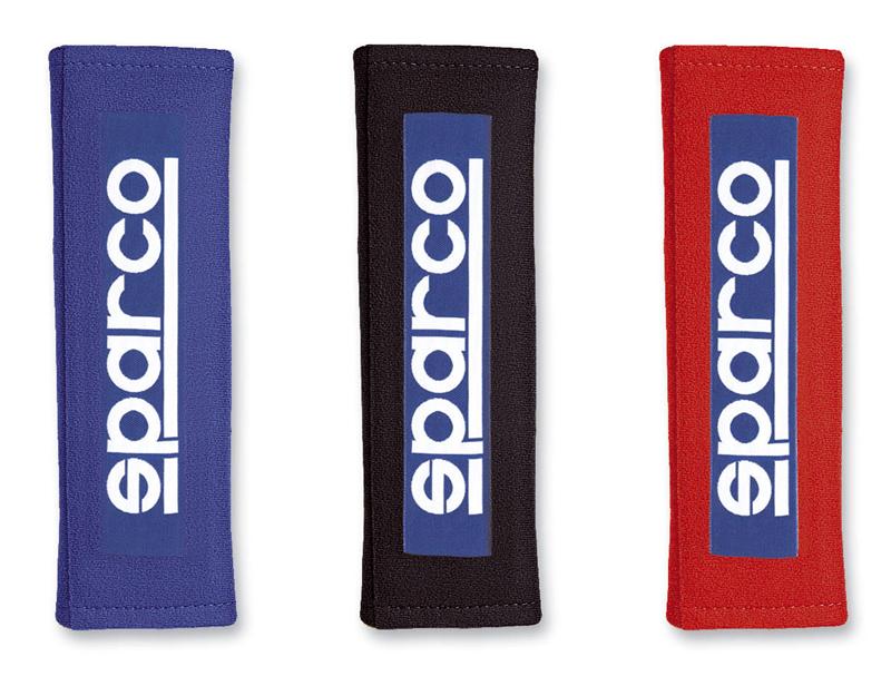 Sparco Belt Pad 3In Black Racing