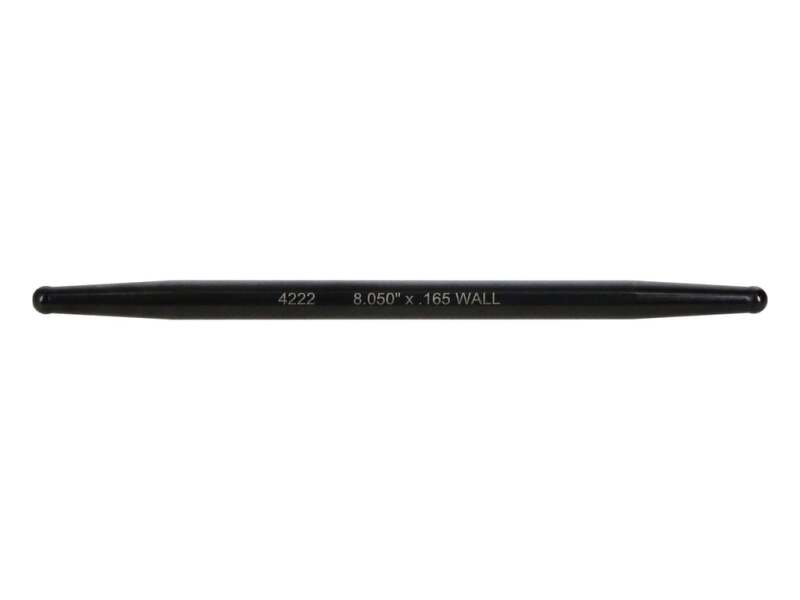 Manley Push Rod - 7/16 Dia. - 10.050 Length - 0.165 Wall - 4130 Chrome Moly - Swedged End - Set of 8