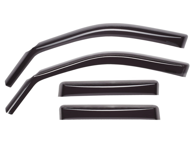 WeatherTech 2025 Toyota 4Runner / 24-25 Tacoma Front and Rear Side Window Deflectors - Dark Smoke