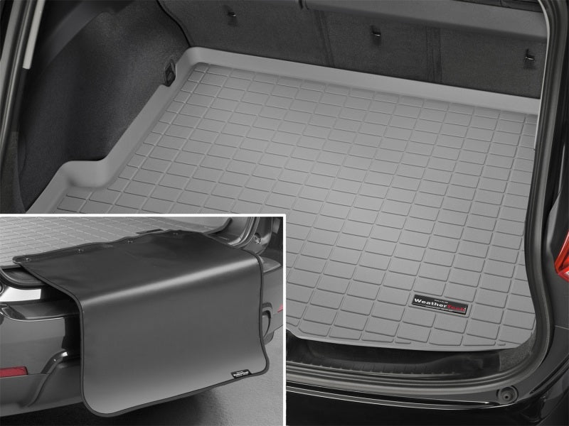 WeatherTech 25-26 Volkswagen Tiguan Behind 3rd Row Cargo Liner w/Bumper Protector - Grey