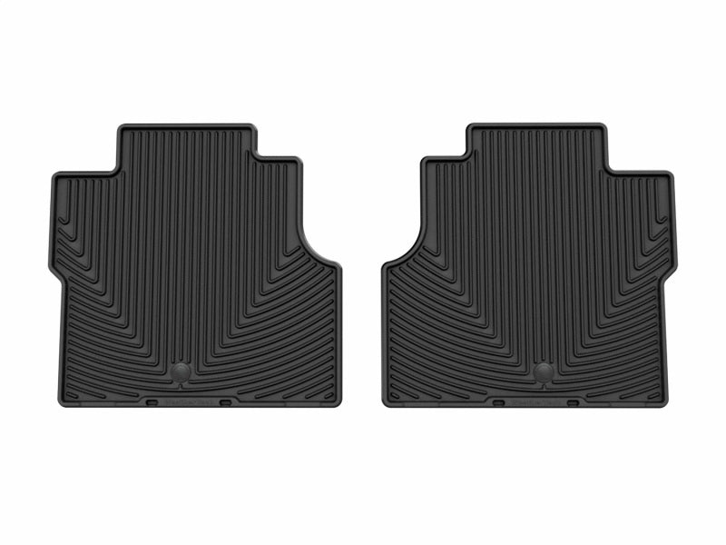 WeatherTech 25-26 Lincoln Navigator 2nd Row Rear All-Weather Floor Mats - Black