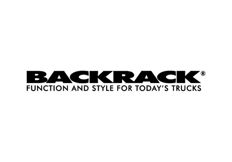 BackRack 08-24 Chevrolet Silverado / 04-24 Ford F-150 SRL Rack Lighted Shortended Frame ONLY Req. HW
