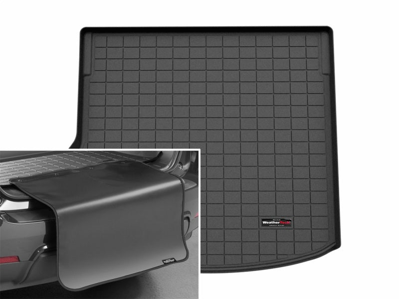WeatherTech 24-25 Chevrolet Equinox Behind 3rd Row Cargo Liner w/Bumper Protector - Black
