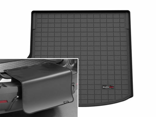 WeatherTech 24-25 Chevrolet Equinox Behind 3rd Row Cargo Liner w/Bumper Protector - Black