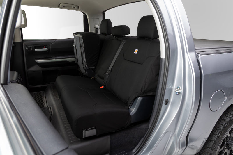 Covercraft 23-24 Ford Super Duty Carhartt Super Dux PrecisionFit Custom Front Row Seat Covers -Black