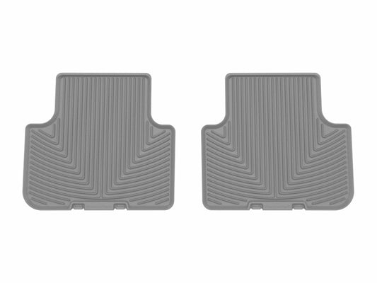 WeatherTech 17-25 Audi Q7 2nd Row Rear All-Weather Floor Mats - Grey