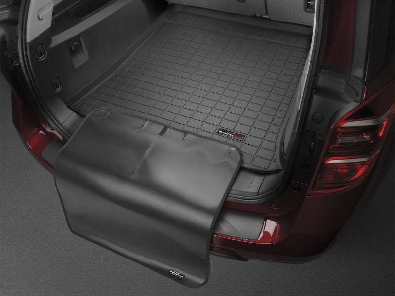 WeatherTech 25-26 Cadillac Escalade IQ Behind 3rd Row Cargo Liner w/Bumper Protector - Black