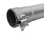 aFe MACH Force-Xp Resonator Delete Pipe 3 IN Inlet/Outlet x 3 IN Dia. x 19 IN Overall L w/ Clamps