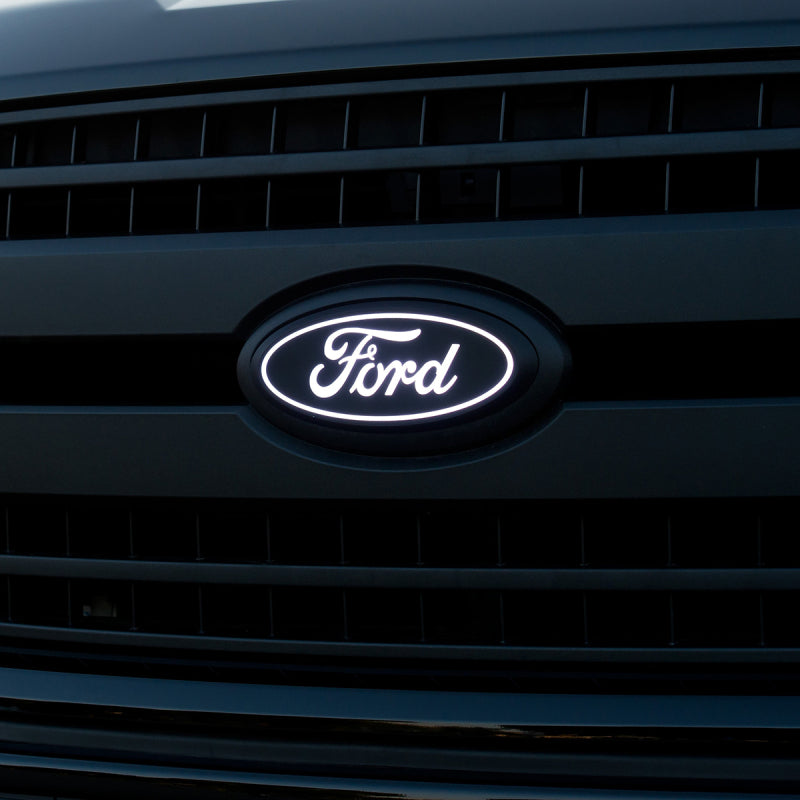 Putco 2023 Ford F-150 Front Luminix Ford LED Emblem - w/Camera CutOut w/o Spray Washer
