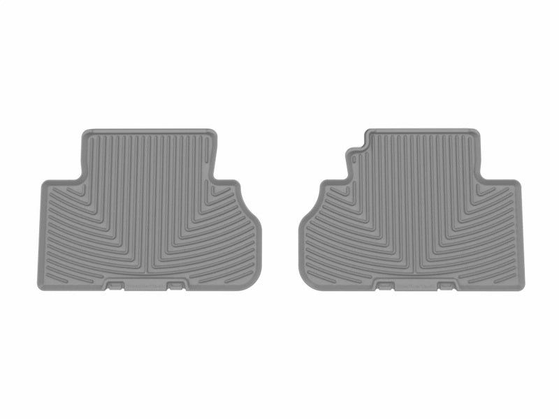 WeatherTech 18-25 Audi Q5 2nd Row Rear All-Weather Floor Mats - Grey
