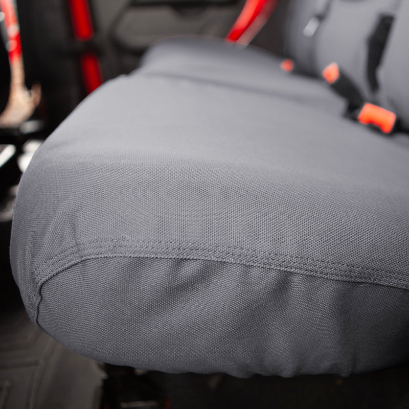 Covercraft 17-24 Dodge Ram Carhartt SeatSaver Custom Front Row Seat Covers - Gravel