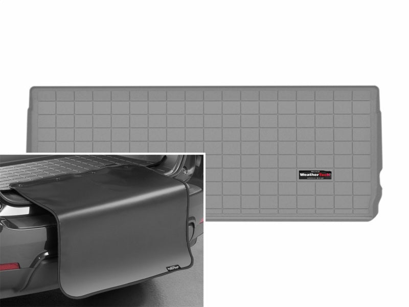 WeatherTech 25-26 Ford Expedition Behind 3rd Row Cargo Liner w/Bumper Protector - Grey
