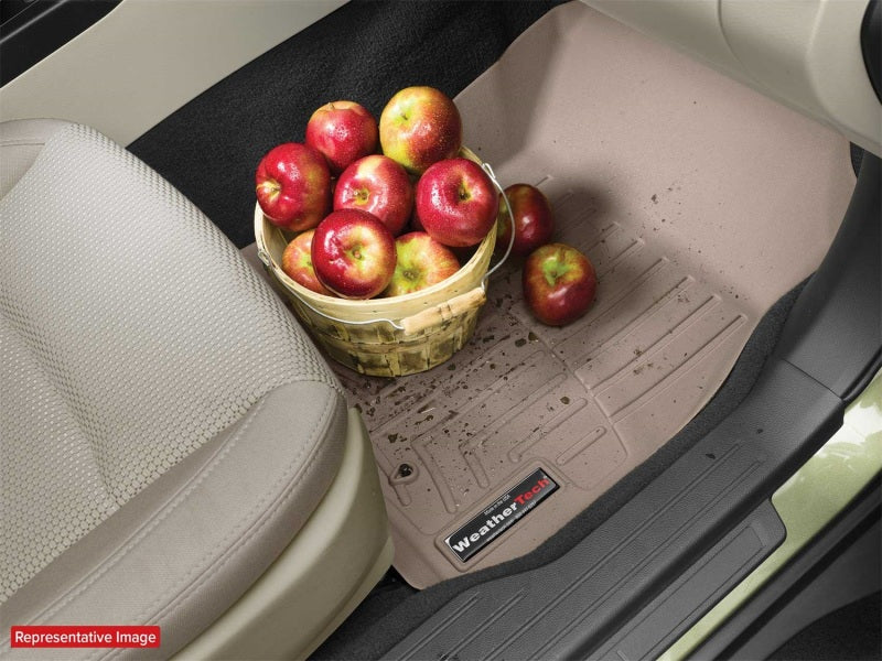 WeatherTech 24-25 Ford Ranger 1st Row Front FloorLiner for Vinyl Floors - Black
