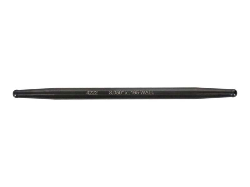 Manley Push Rod - 7/16 Dia. - 10.050 Length - 0.165 Wall - 4130 Chrome Moly - Swedged End - Set of 8
