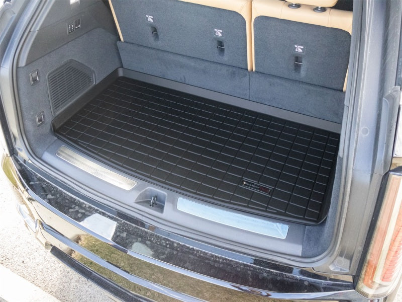 WeatherTech 25-26 Cadillac Escalade IQ Behind 2nd Row Cargo Liners - Black
