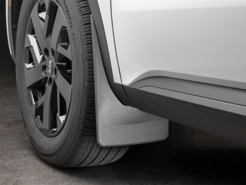 WeatherTech 24-26 Kia Sorento Front & Rear Mudflaps - Black