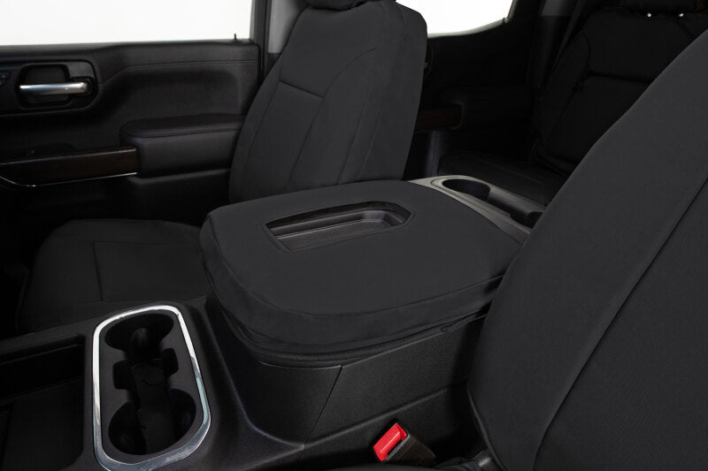 Covercraft 20-23 Toyota Tacoma Endura PrecisionFit Custom Front Row Seat Covers - Black/Black