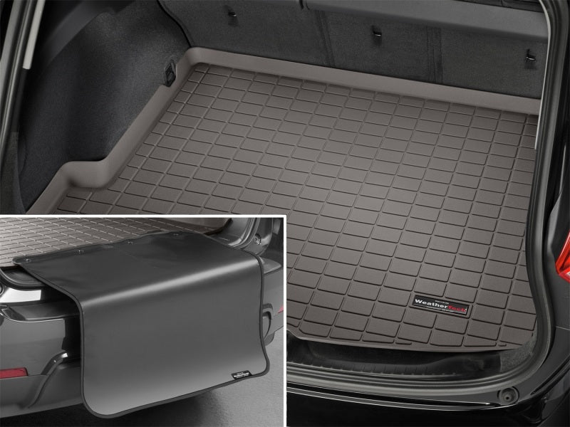 WeatherTech 25-26 Ford Expedition Max Trunk Cargo Liner w/Bumper Protector 2pc - Cocoa