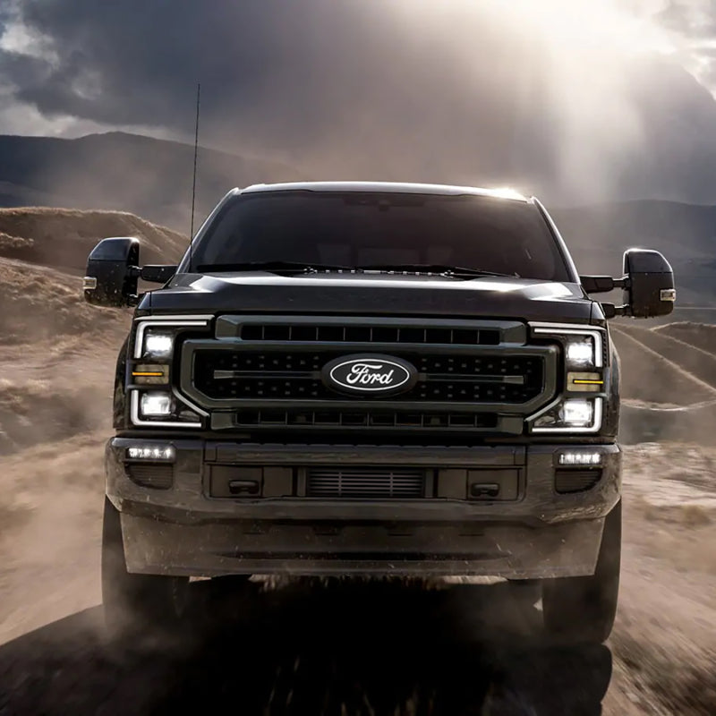 Putco 2023 Ford F-150 Front Luminix Ford LED Emblem - w/Camera CutOut w/o Spray Washer