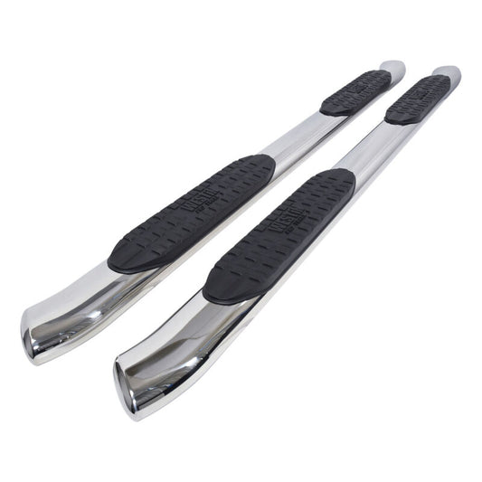 Westin 2025 Toyota 4Runner PRO TRAXX 5 Oval Nerf Step Bars - Polished