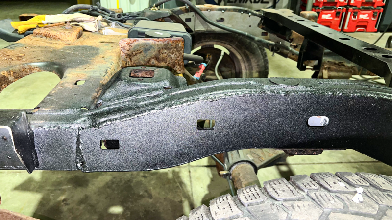 Rust Buster 2004-2012 GM Colorado & Canyon Crew Cab Rear Over Axle Frame Section - Left