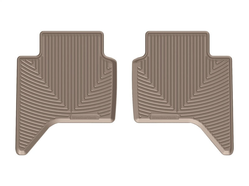 WeatherTech 19-25 Ford Ranger 2nd Row Rear All-Weather Floor Mats - Black
