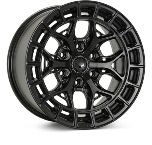 Vossen HFX-1 18x9 - 8x165.1 - ET0 - Deep Face - 125.1 - Satin Black Wheel