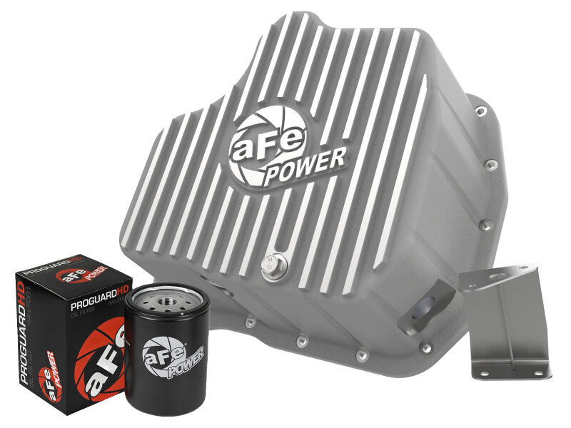 aFe POWER Engine Oil Pan GM Diesel Trucks 01-10 V8-6.6L (td) LB7/LLY/LBZ/LMM
