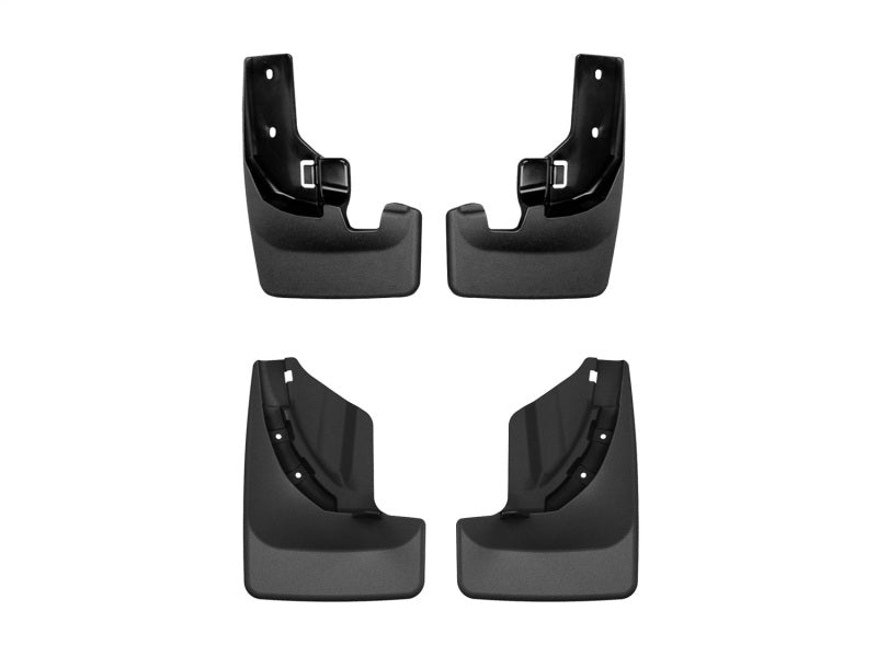WeatherTech 24-26 Nissan Rogue Front & Rear Mudflaps - Black