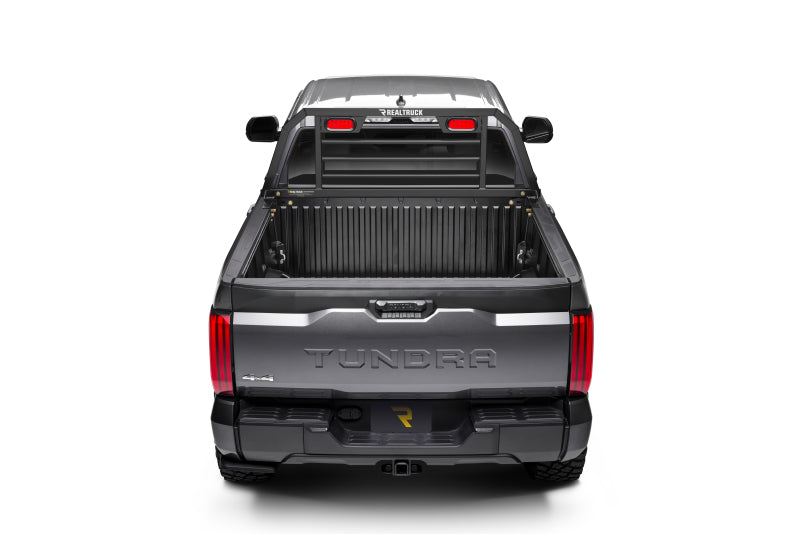 BackRack 08-24 Chevrolet Silverado / 04-24 Ford F-150 SRL Rack Lighted Shortended Frame ONLY Req. HW