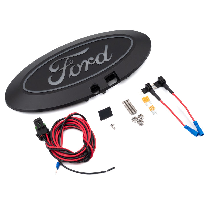 Putco 2023 Ford F-150 Front Luminix Ford LED Emblem - w/Camera CutOut w/o Spray Washer