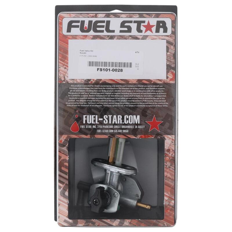All Balls Racing 02-06 LT-F 250 Ozark 2x4 Fuel Valve Kit