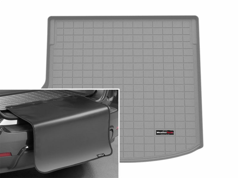 WeatherTech 24-25 Chevrolet Equinox Behind 3rd Row Cargo Liner w/Bumper Protector - Grey