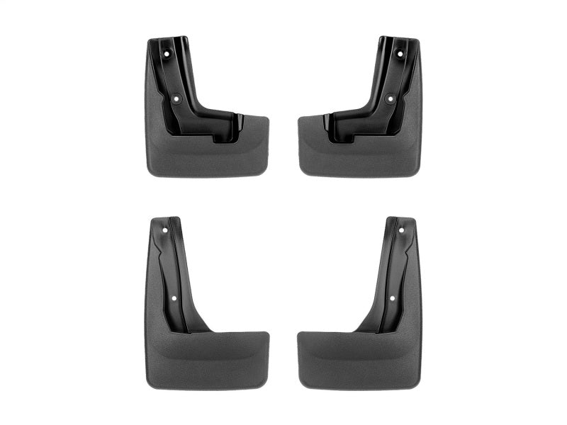 WeatherTech 18-23 Subaru Crosstrek Front & Rear Mudflaps - Black