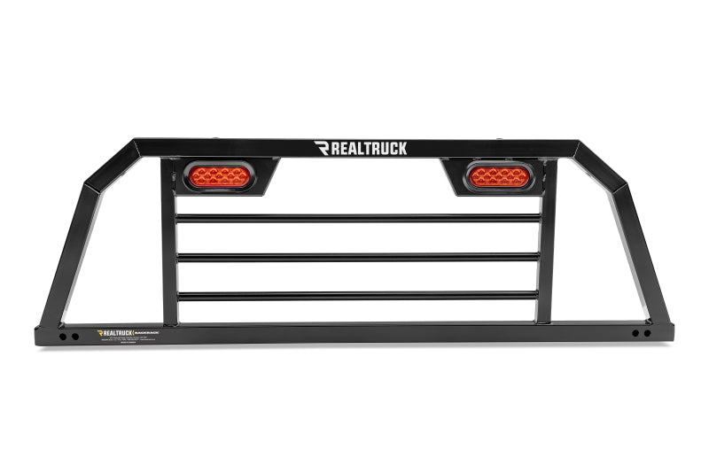 BackRack 08-24 Chevrolet Silverado / 04-24 Ford F-150 SRL Rack Lighted Shortended Frame ONLY Req. HW
