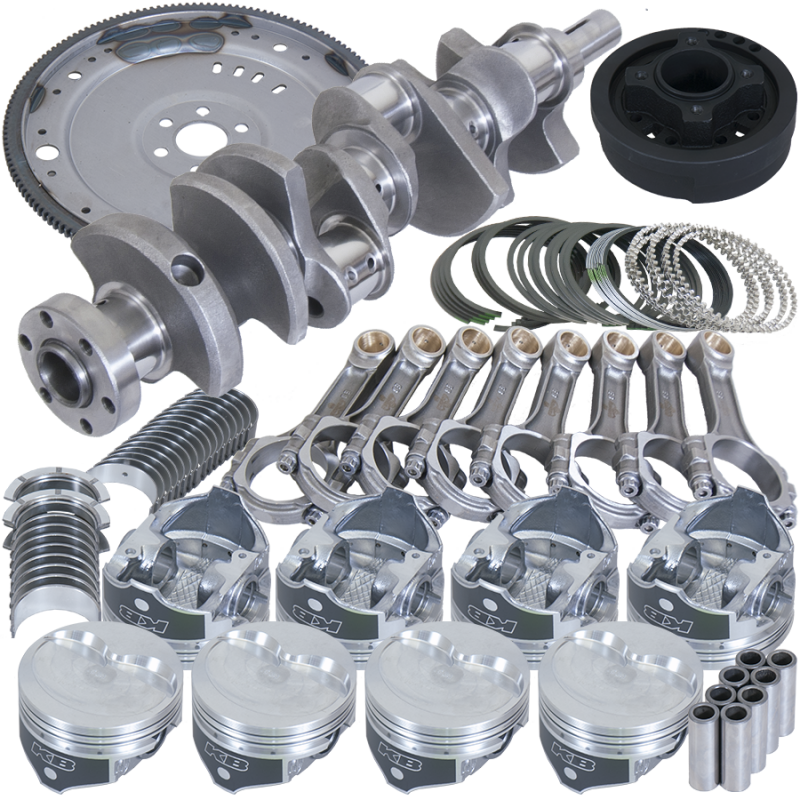Eagle Ford 302 3.400in Crank 5.400in I-Beam Rod -16cc 4.040in Pistons 157 Tooth FW Balanced Assembly