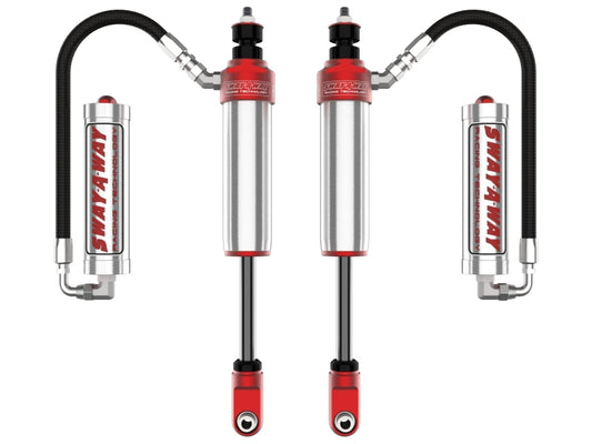 aFe Sway-A-Way 2.5 Front Shock Kit w/Remote Reservoirs for 0-1.5 IN Lifts Ford F-250/F-350 17-24 4WD