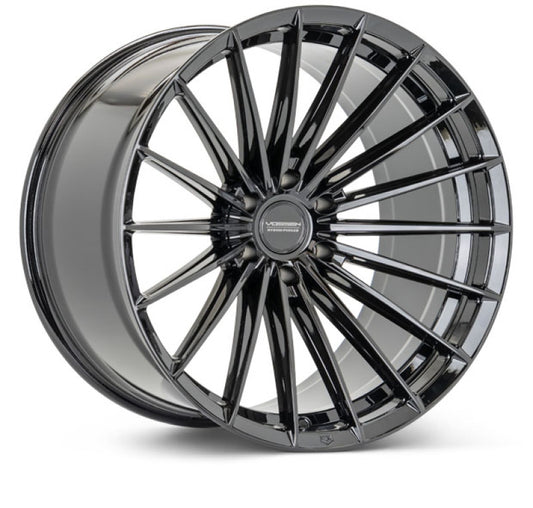 Vossen HFX-4 20x10 - 6x135 - ET-18 - Super Deep - 87.1 - Gloss Black Wheel
