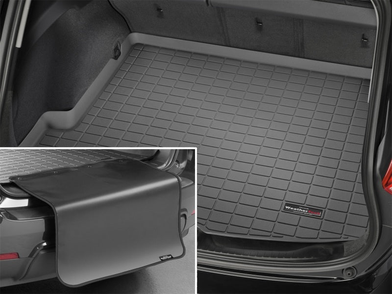 WeatherTech 25-26 Ford Expedition Max Trunk Cargo Liner w/Bumper Protector 2pc - Black