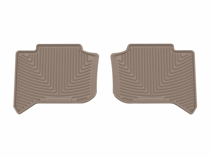 WeatherTech 25-26 Toyota 4Runner 2nd Row Rear All-Weather Floor Mats - Tan