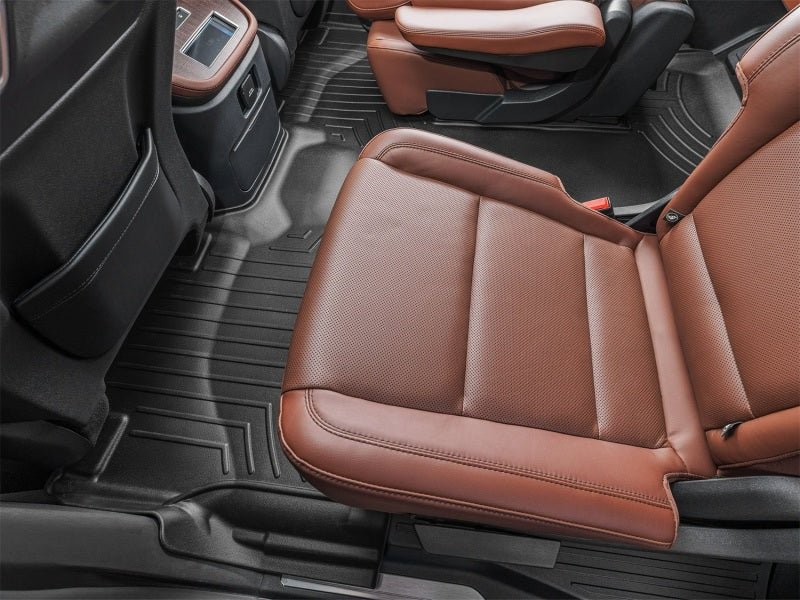 WeatherTech 25-26 Lincoln Navigator 2nd & 3rd Row Rear FloorLiner - Black