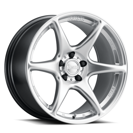 Kansei K11S Tandem-19X10.5/ 5X120 BP/ 72.56 Bore- Hyper Silver