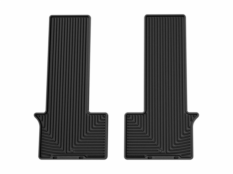 WeatherTech 25-26 Kia Carnival Hybrid 2nd Row Rear All-Weather Floor Mats - Black