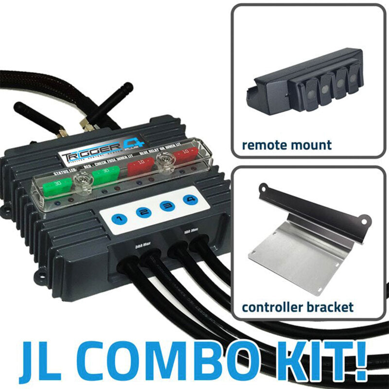 Oracle Trigger 4 Plus Wireless Accessory Control System Combo Kit - Jeep Jl And Jt