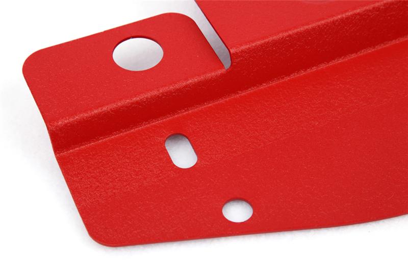 GrimmSpeed 08+ Subaru Impreza/WRX/STI Radiator Shroud w/Tool Tray - Red