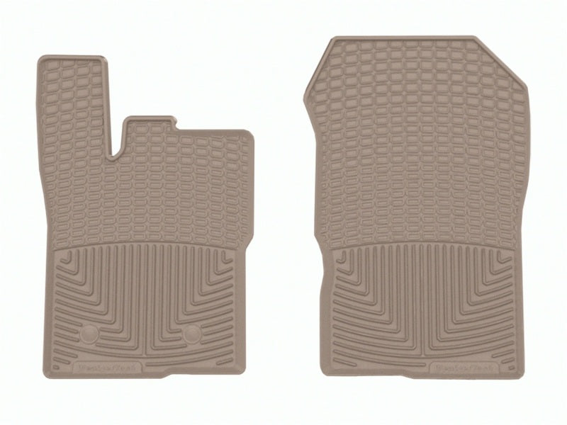 WeatherTech 24-25 Ford Ranger 1st Row Front All-Weather Floor Mats - Tan