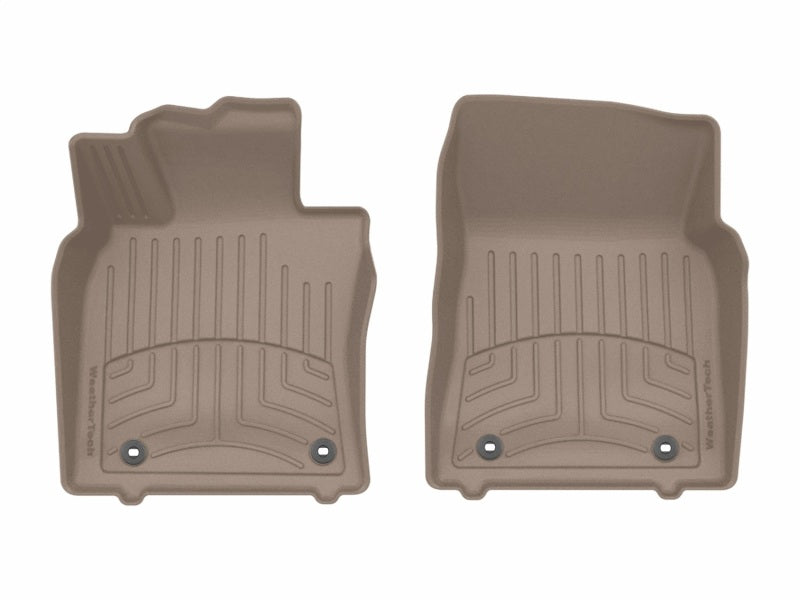 WeatherTech 21-25 Lexus ES 1st Row Front FloorLiner HP - Tan
