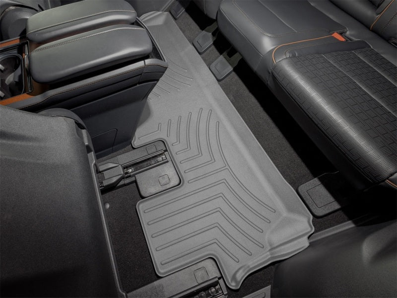 WeatherTech 25-26 Lincoln Navigator 2nd Row Rear FloorLiner 2pc - Grey