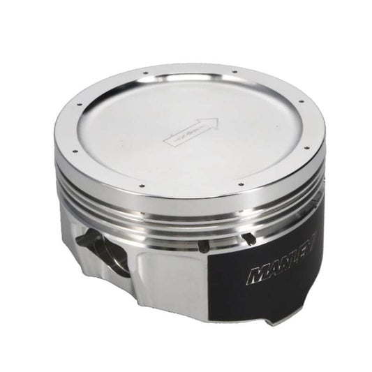 Manley 4.6L Ford Modular (2/4 Valve) 3.552in Bore 1.2in CD 11cc Turbo Tuff Dish Pistons - Set of 8